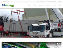 Tablet Screenshot of f4energy.ie